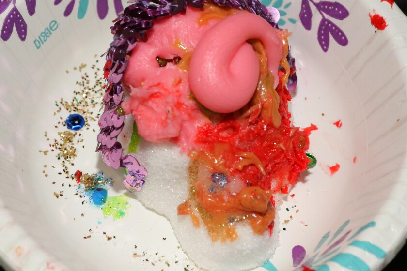 Sugar skulls decorated for Dia de los Muertos, or Day of the Dead, during the Second Saturday Arty Party at the Crossing Arts Alliance. Brainerd Dispatch - Gallery and Video