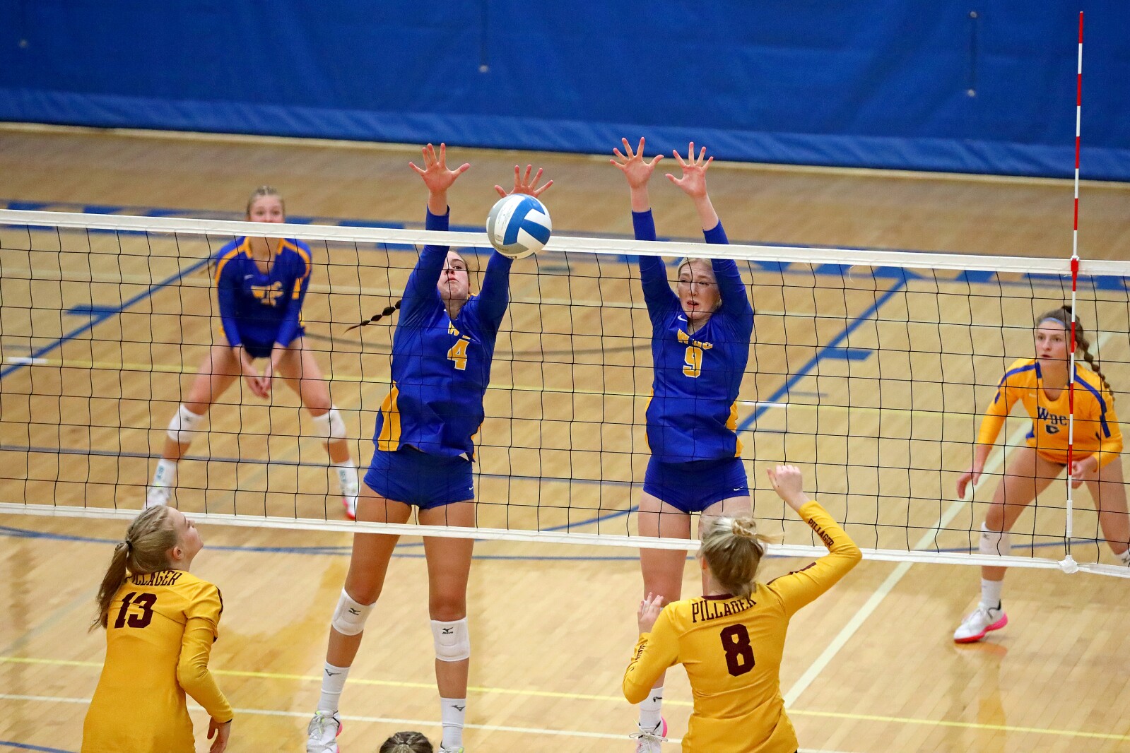 Wadena-Deer Creek vs Pillager volleyball on Thursday, Oct. 27, 2022, in Wadena.