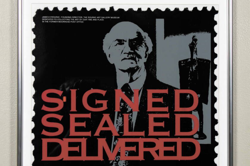Mark Rourke Artist Special delivery: Annual Rourke Art Gallery show has added meaning ...