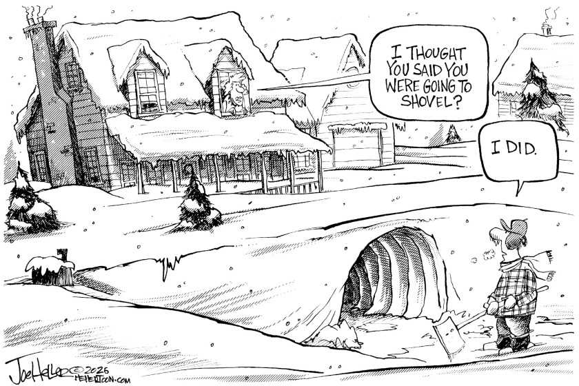 Jamestown Sun Editorial Cartoon