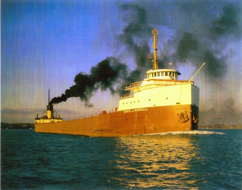 Last known picture of the Daniel J. Morrell
