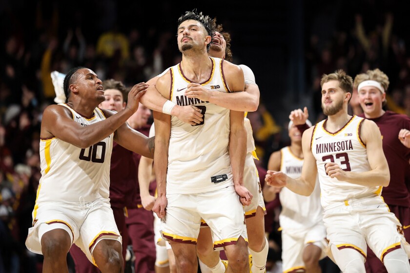 NCAA Basketball: Michigan at Minnesota