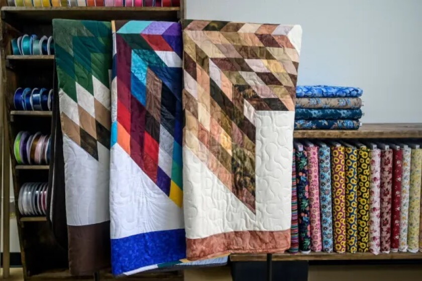 Communication Quilt Award-winning Native star quilt maker opens South Dakota storefront ...