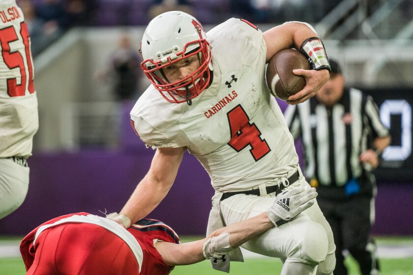 LeRoy-Ostrander's Chase Johnson is the Post Bulletin Football Player of the Year after tallying over 4500 yards of total offense and 60 total touchdowns.