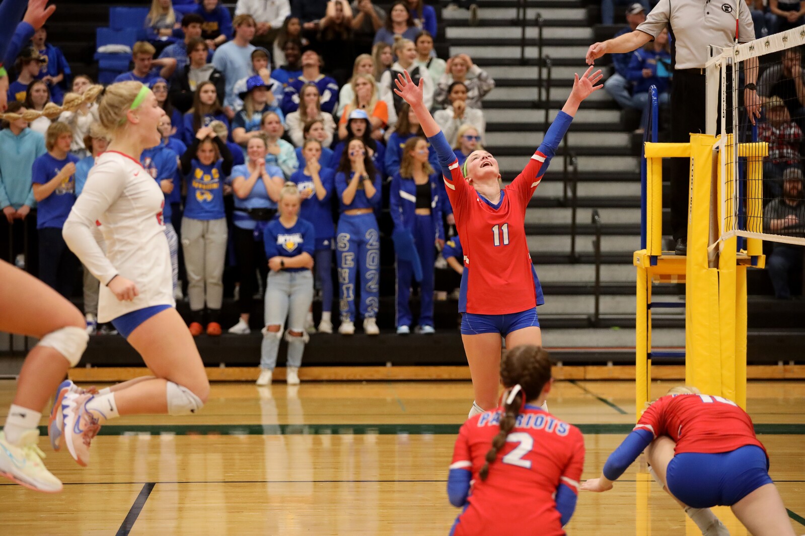 Pequot Lakes vs Wadena-Deer Creek Volleyball on Thursday, Nov. 3, 2022, in Sauk Rapids.
