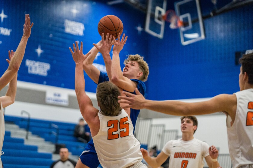 Kasson-Mantorville, Winona boys basketball