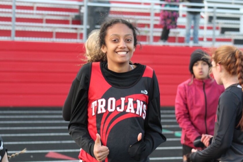 Adiyam Gebremedhin's favorite sport to participate in is track.