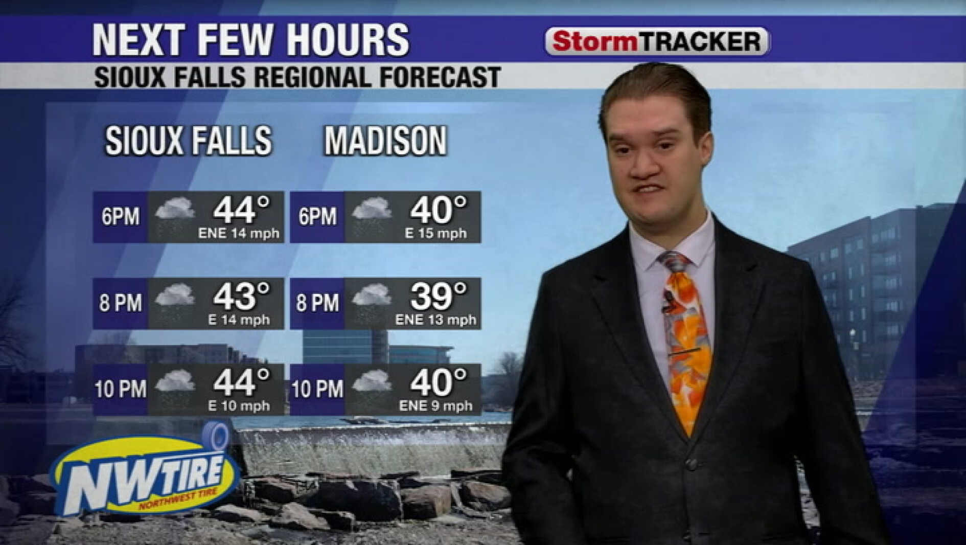 Showers slide out tonight, with a slight midweek warm-up ahead - The ...
