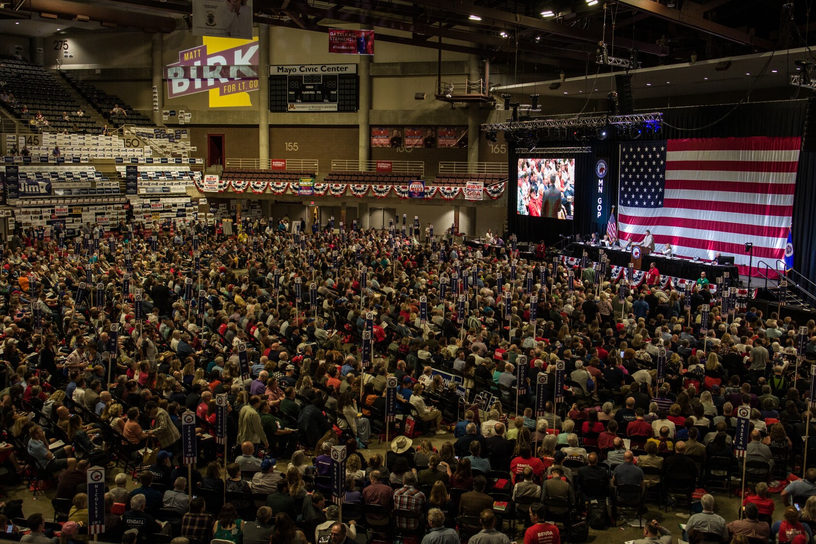 MN GOP gets off to a crawling start, upending schedule for endorsing