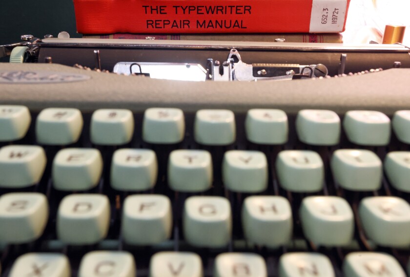 Northlandia: Typewriter enthusiast keeps machines clicking, clacking ...