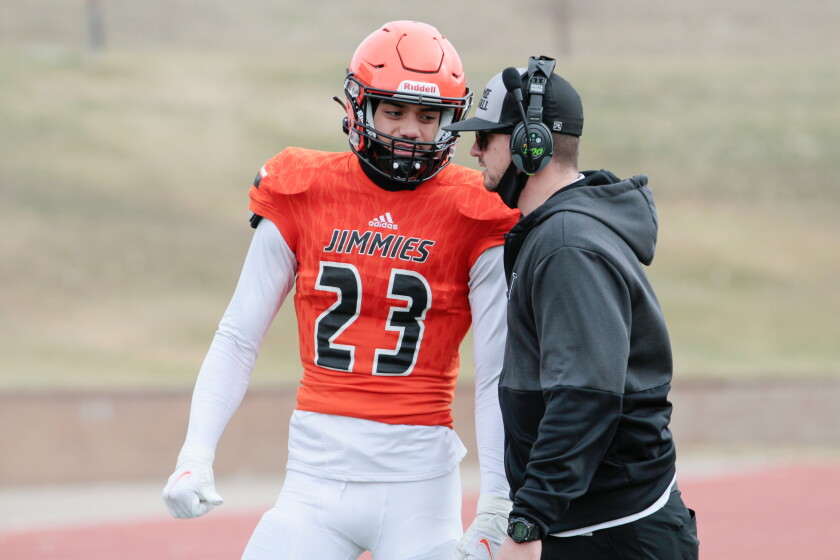 Brian Mistro Looking ahead: Jimmies want to develop leaders - Jamestown Sun | News ...