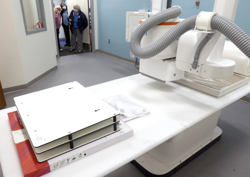 At Essentia's new Cloquet clinic.