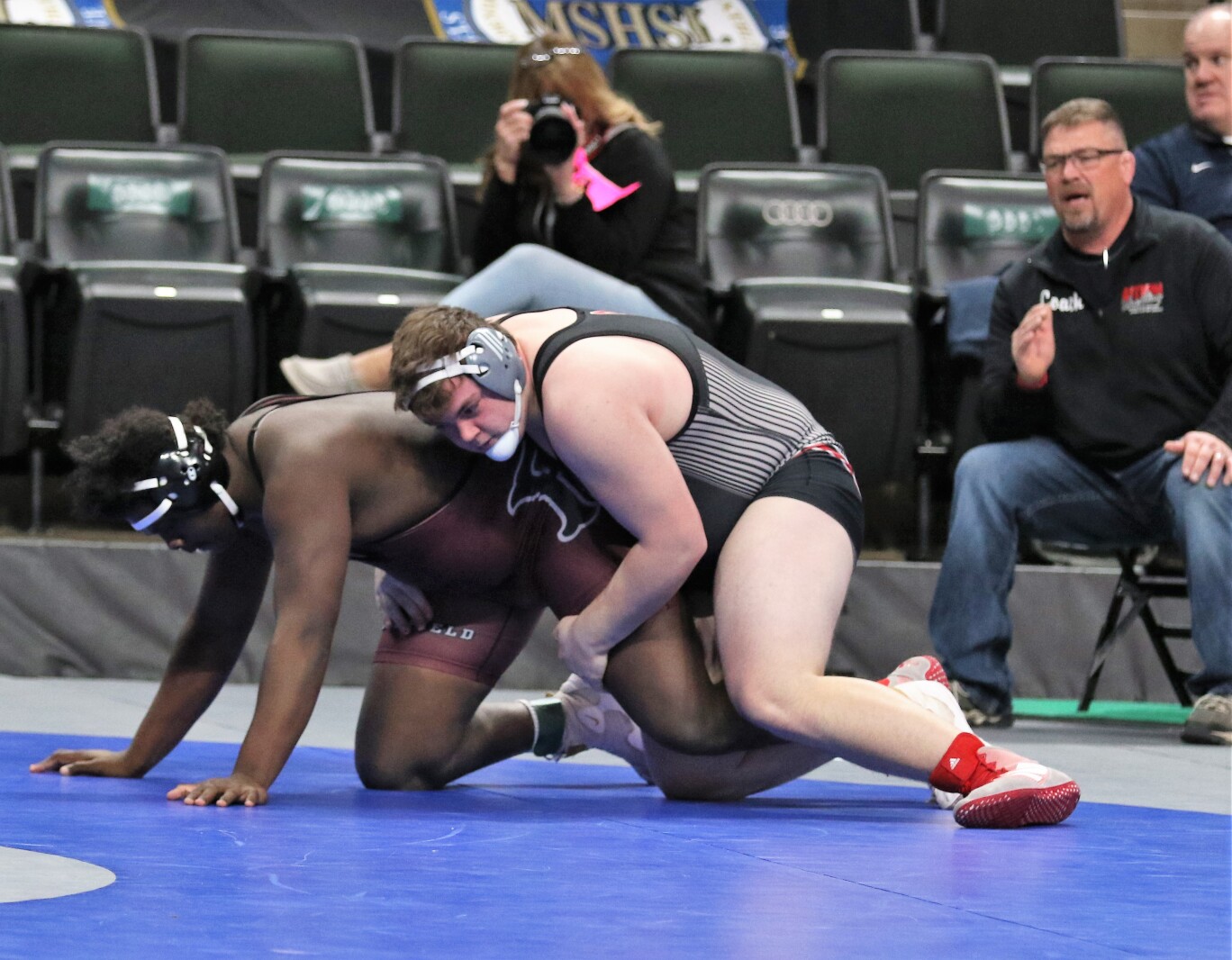 Wrestling Tournament at Xcel Energy Center.