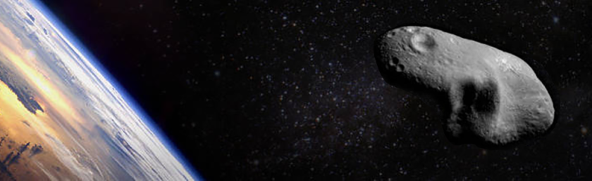 Asteroid before impact