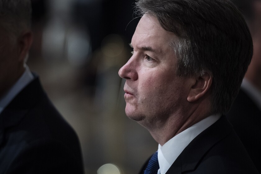 Kavanaugh emerges as unlikely liberal hope for Supreme Court swing vote