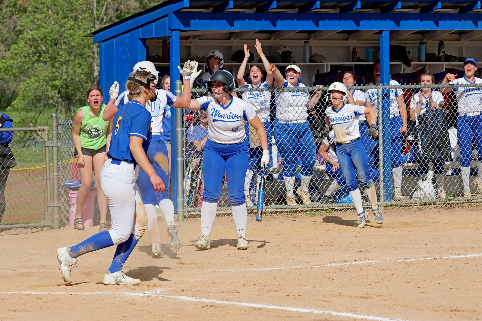 Brainerd softball against St. Michael-Albertville during the Section 8-4A final Thursday, June 2, 2022, at Brainerd.