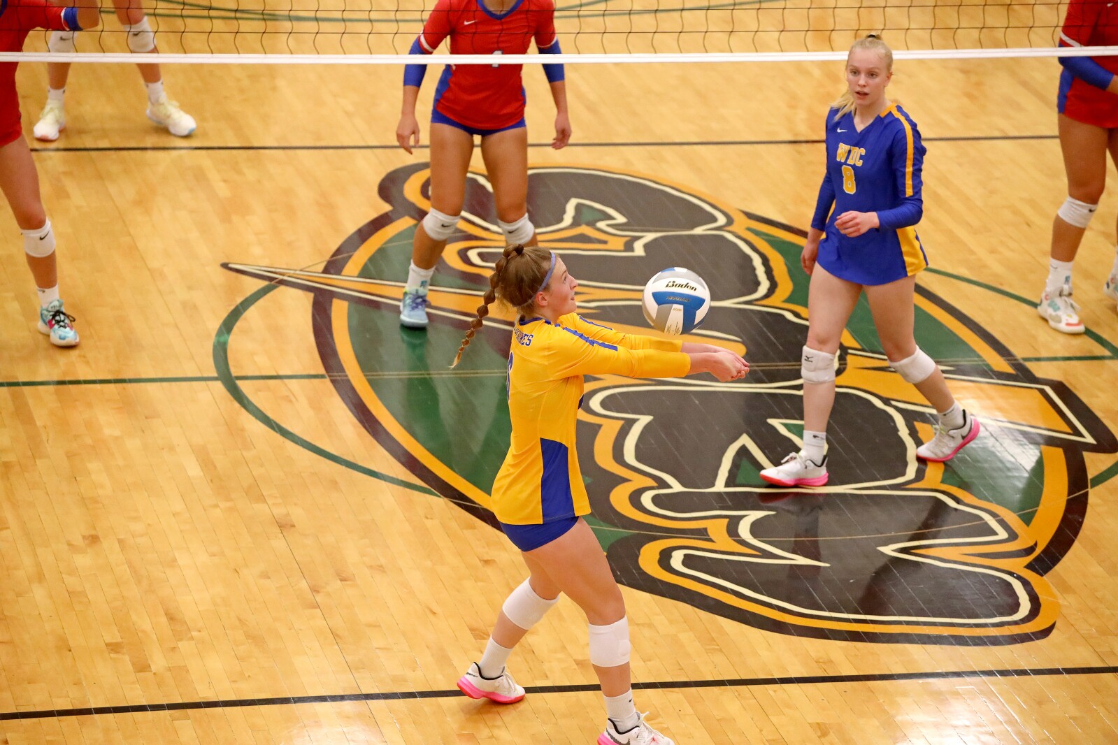 Pequot Lakes vs Wadena-Deer Creek Volleyball on Thursday, Nov. 3, 2022, in Sauk Rapids.