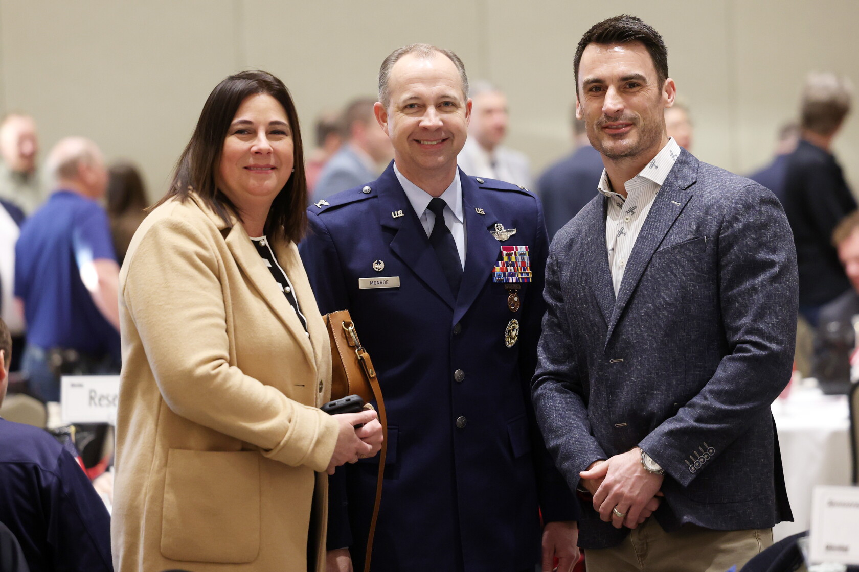 Col. Timothy Cook Col. Tim Monroe addresses Grand Forks Air Force Base operations ...