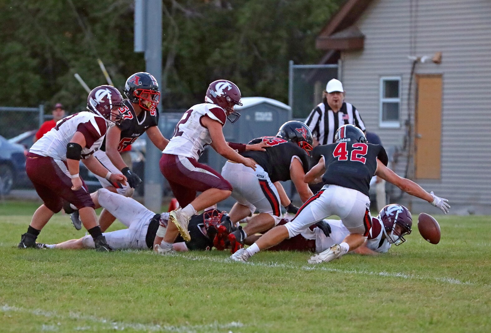 Aitkin football against Crosby-Ironton on Thursday, Sept. 1, 2022, at Aitkin.