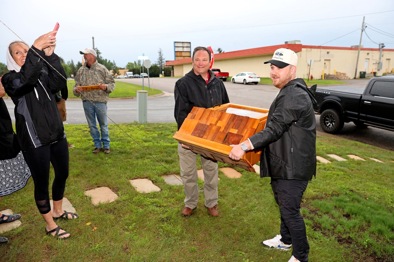 Saturday, July 23, 2022, during the installation of the first Ty-brary in Brainerd.