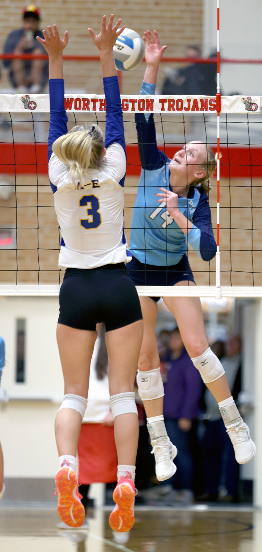 Knights slay Dragons in Section 3A volleyball as A/E comeback falls ...