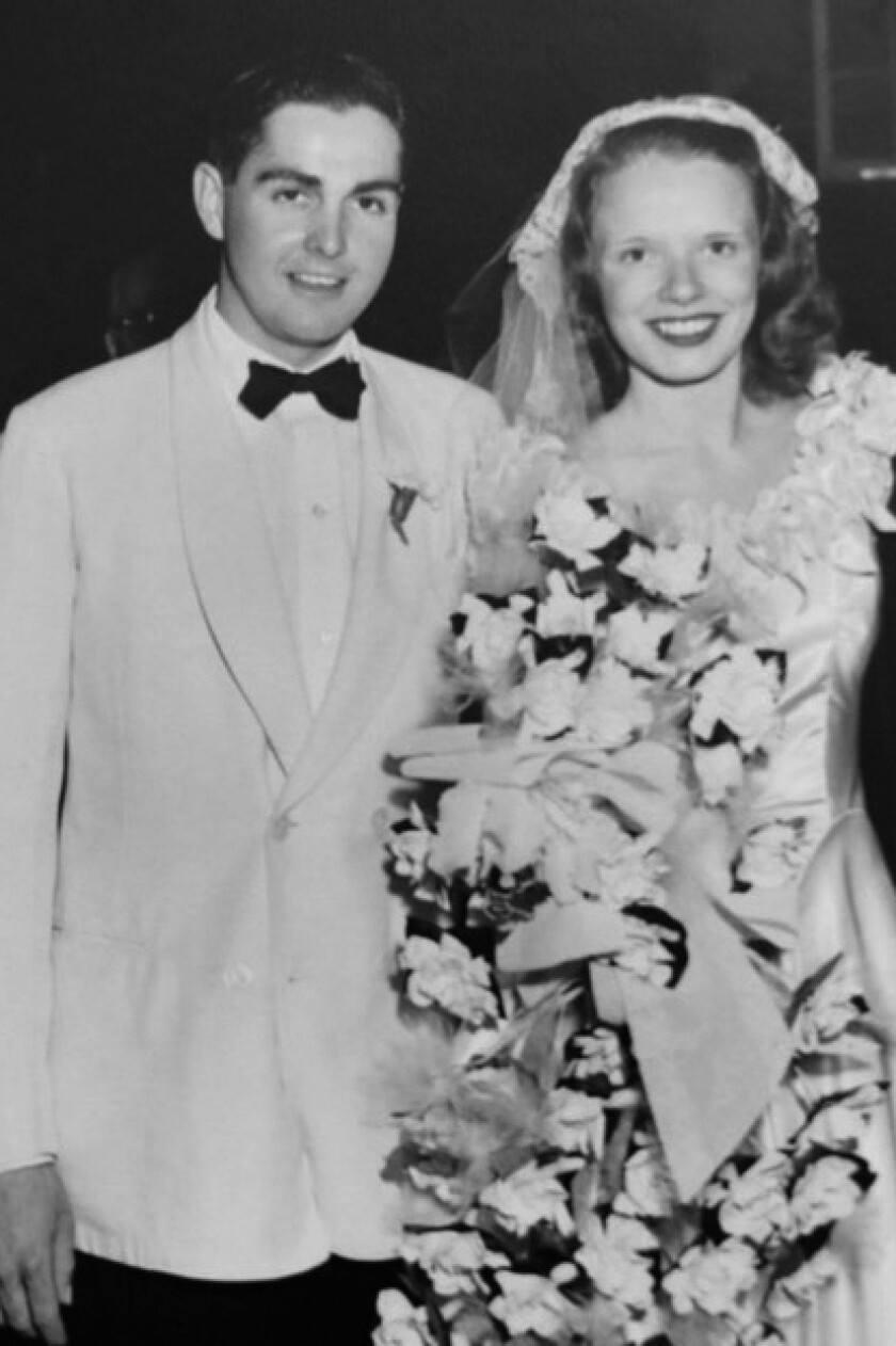 Dr. David Dines and his wife, Bette Dines