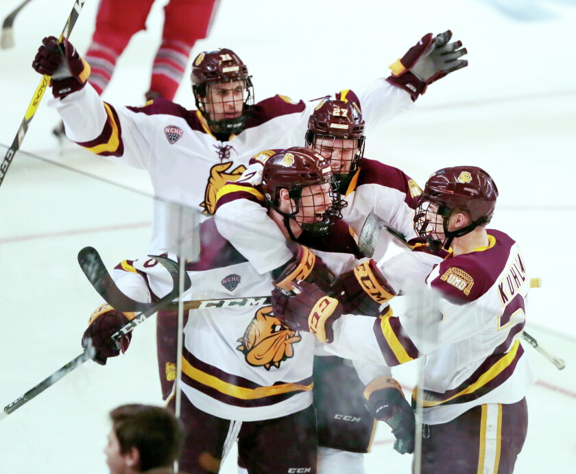 Willie Raskob Raskob's game-winner sends UMD into region final