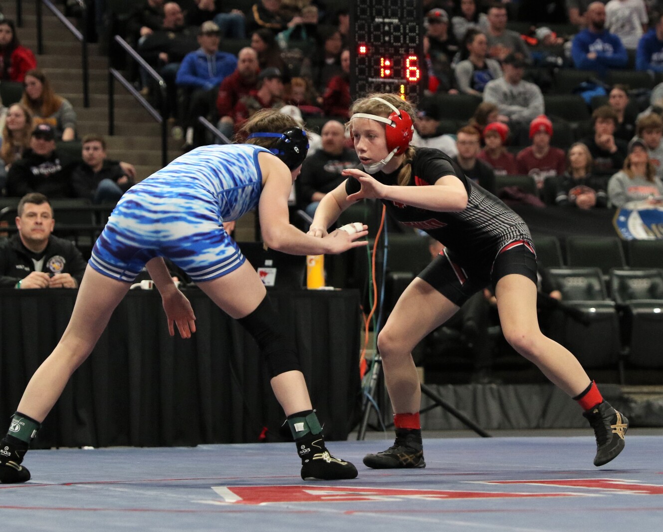 Wrestling Tournament at Xcel Energy Center.