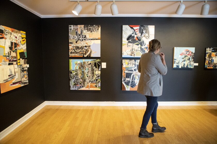 Greg Ridge Artist Minneapolis artist Gregory Rose visits Ridgewater College to talk about ...