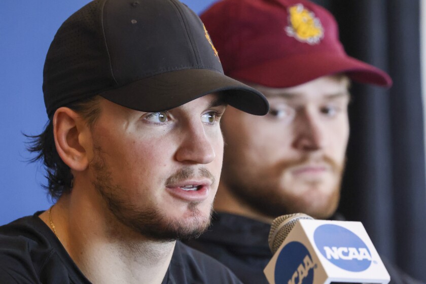Minnesota Duluth men’s hockey prepares for NCAA Regional game against Michigan Tech