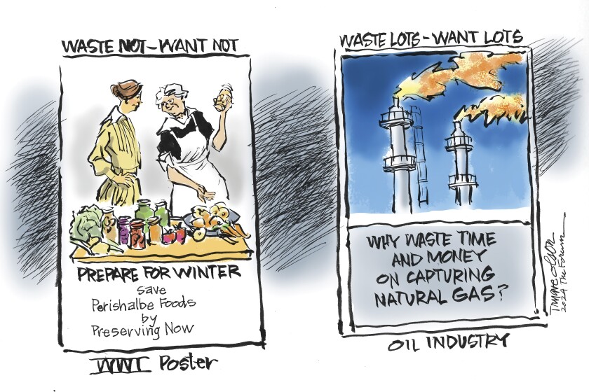 Trygve Olson cartoon: Waste not, want not - InForum | Fargo