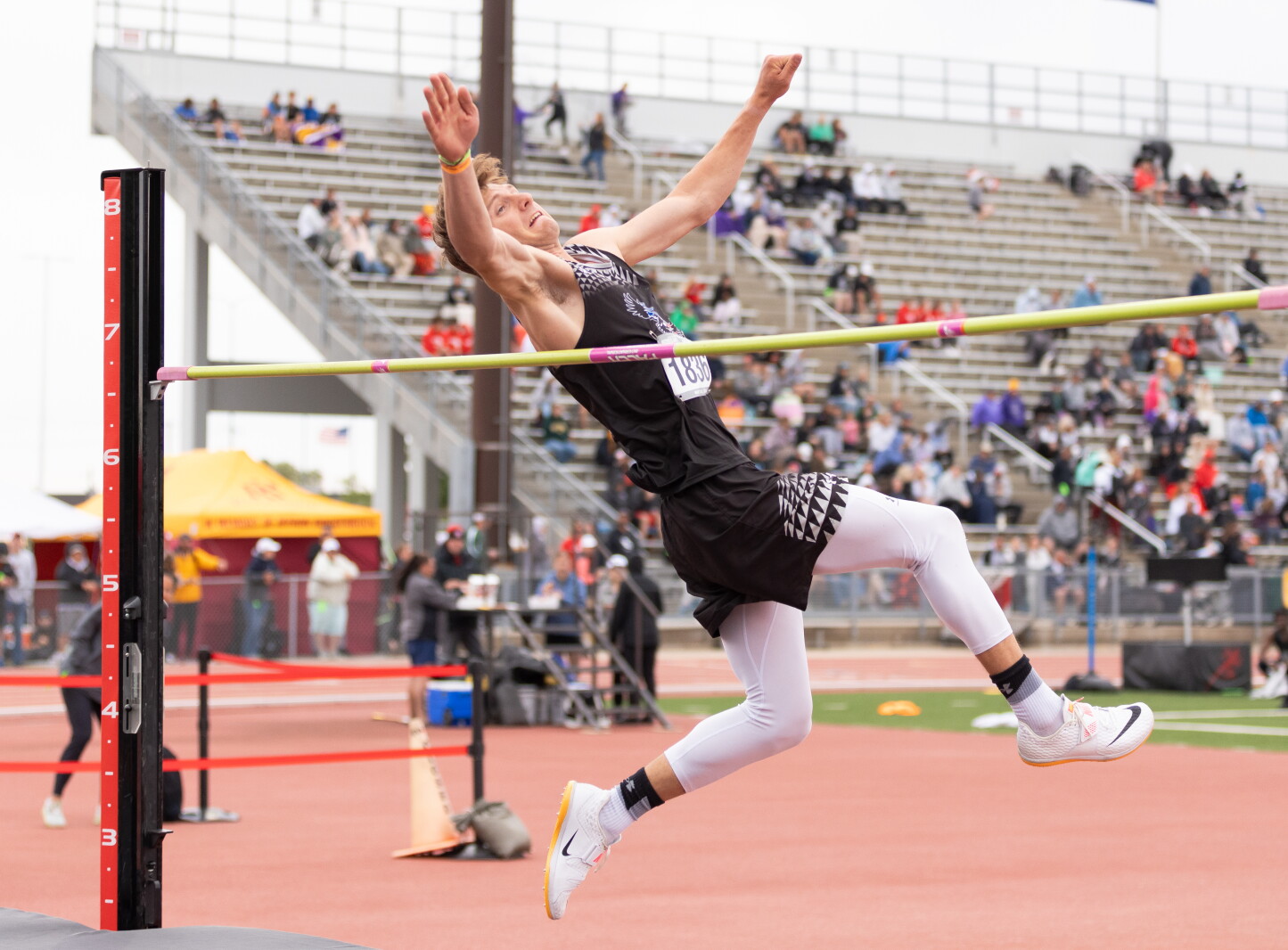 Blake Ruffner High Jump Blackhawks’ Jeff Boschee sails to third straight Class A boys high jump ...
