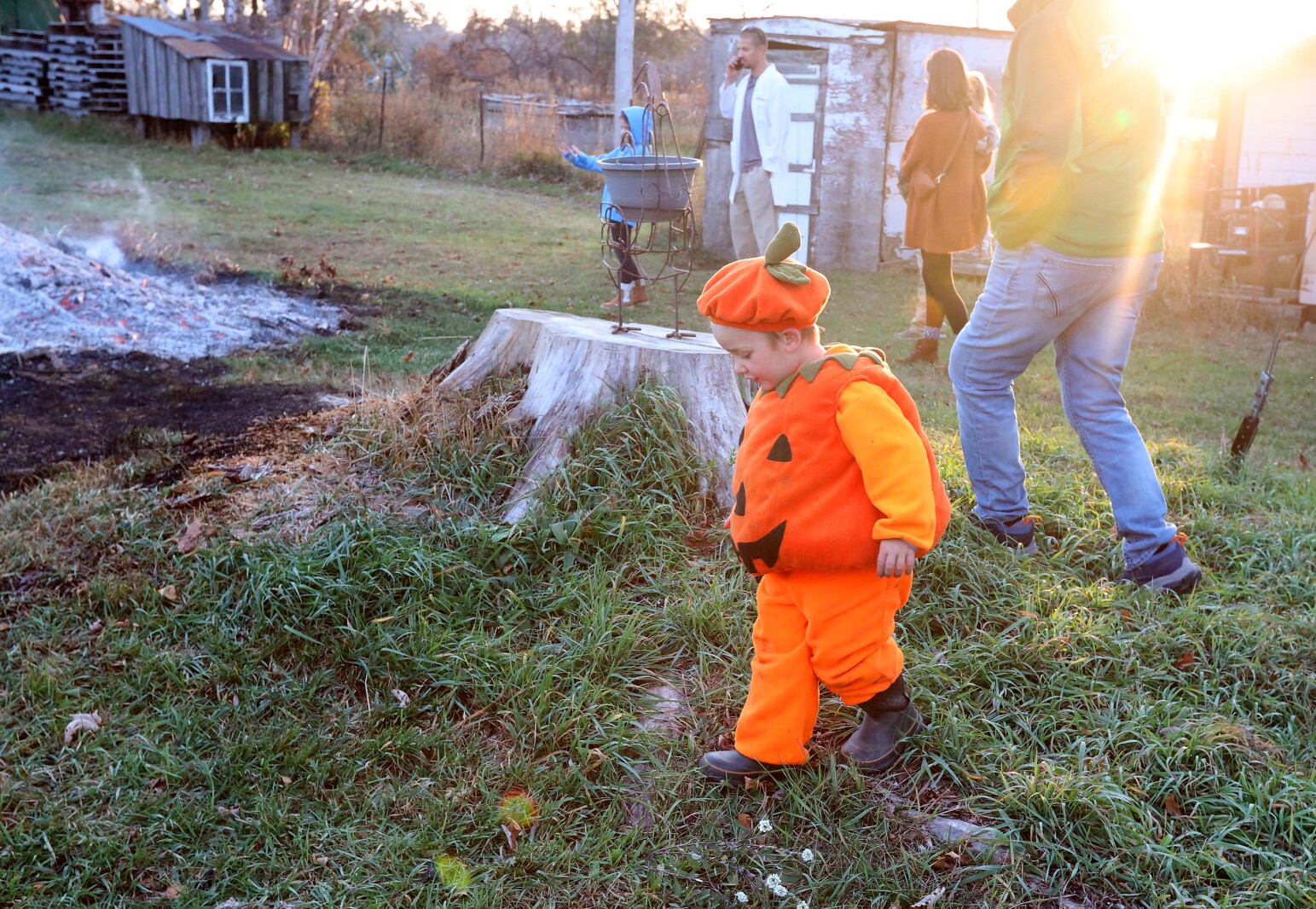 Nisswa Fire Department Haunted Barn and Hayrides on Saturday, Oct. 30, 2022, in Nisswa.