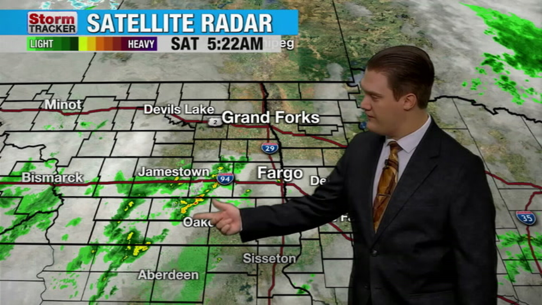 Tracking a big cool-down this weekend with a windy start to your ...