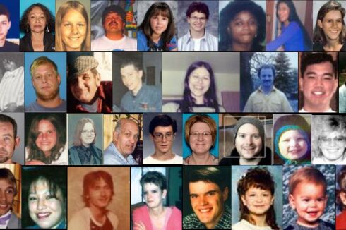 Pictured are missing people of Minnesota.