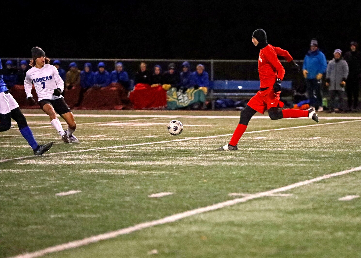 Brainerd boys soccer vs Rogers