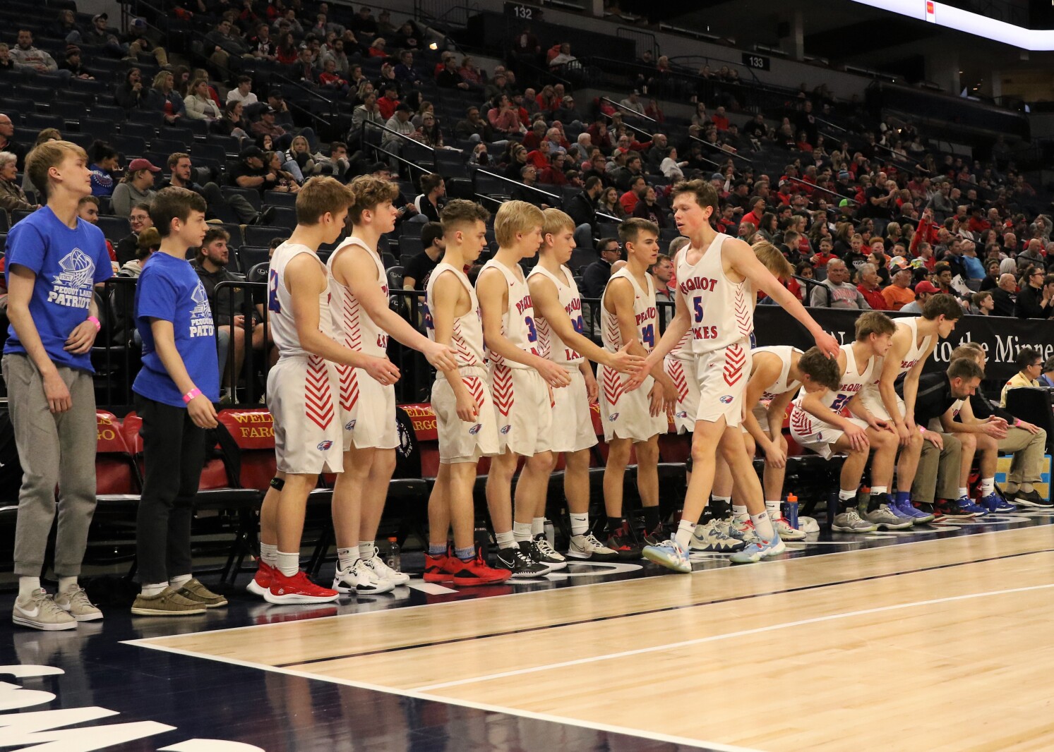 Pequot Lakes vs Annandale Class 2A State Quarterfinals Tuesday, March 22, 2022, at Target Center.