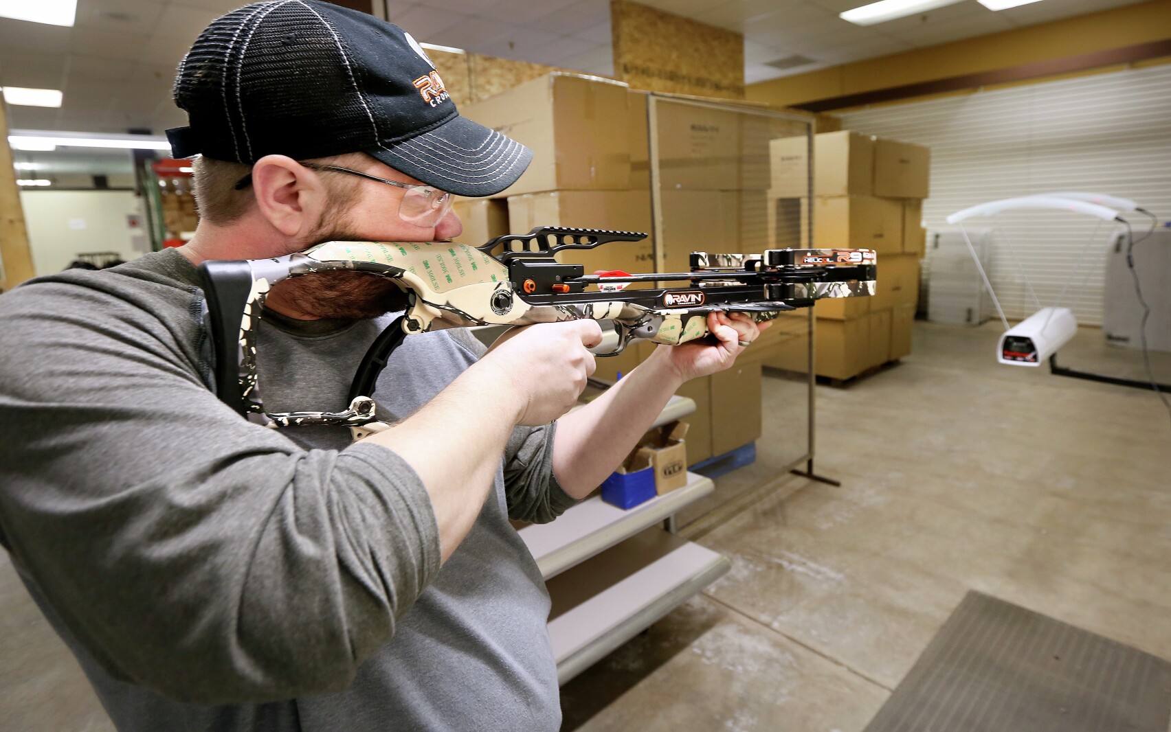 Cutting-edge crossbow: The Ravin crossbow, built in Superior, is ...