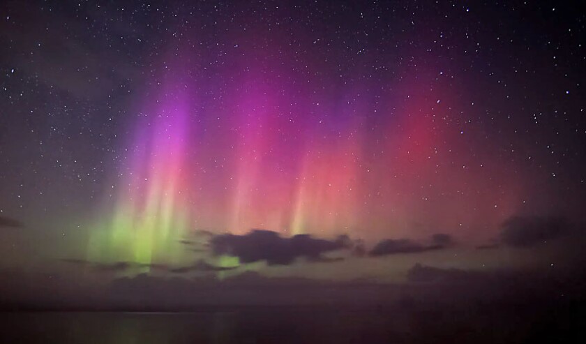 Malone aurora flames