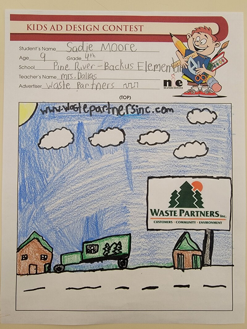 Pine River-Backus Elementary School - Ms Dallas' 4th Grade Class
