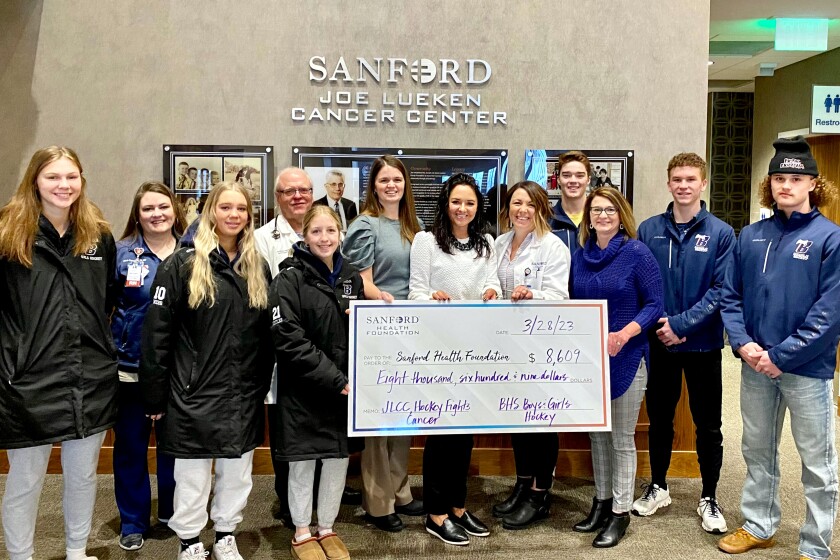 HOCKEY: BHS teams raise money for Minnesota Hockey Fights Cancer