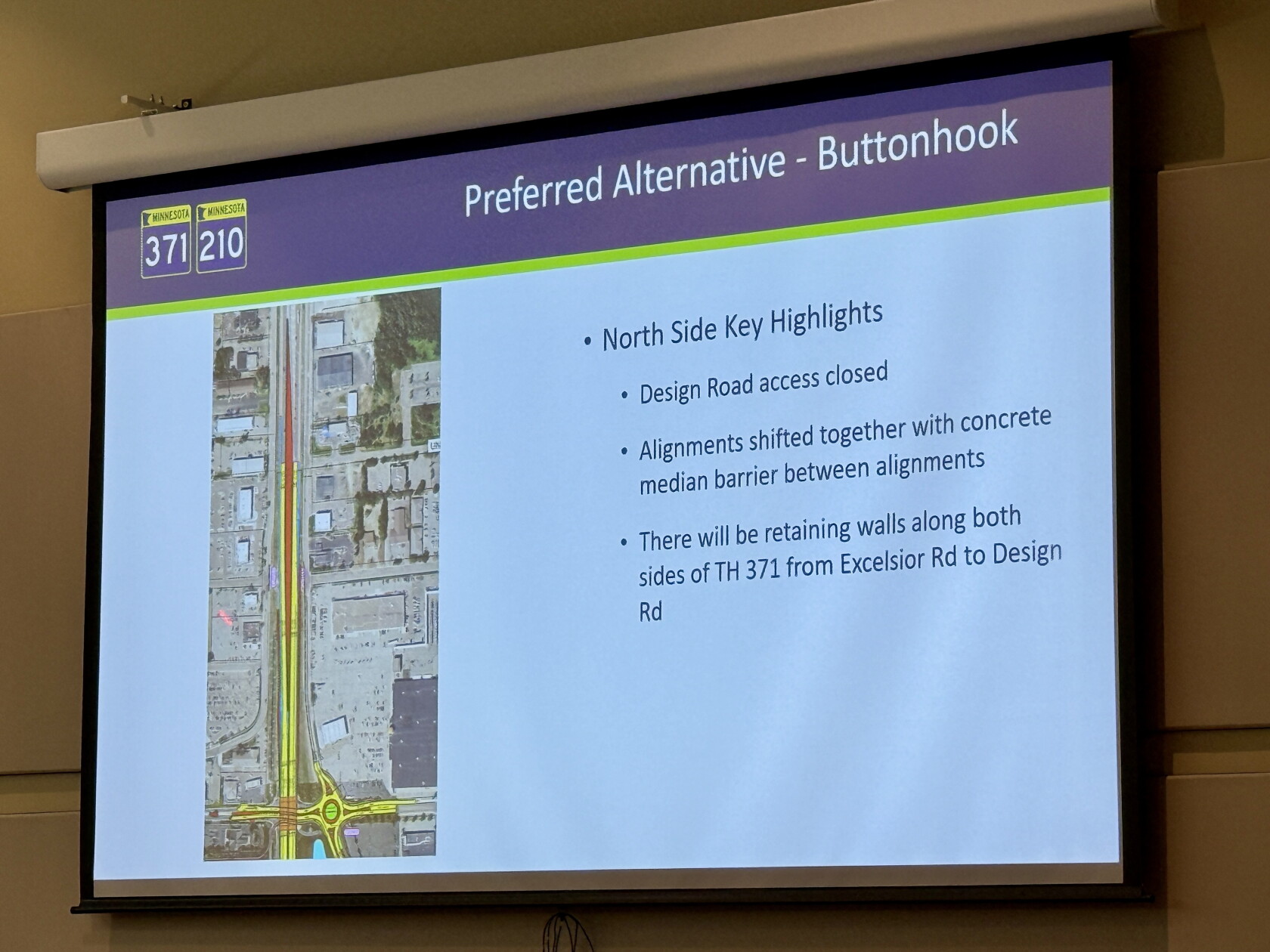 Forum 371 MnDOT lists buttonhook design as preferred option for 371 overpass ...