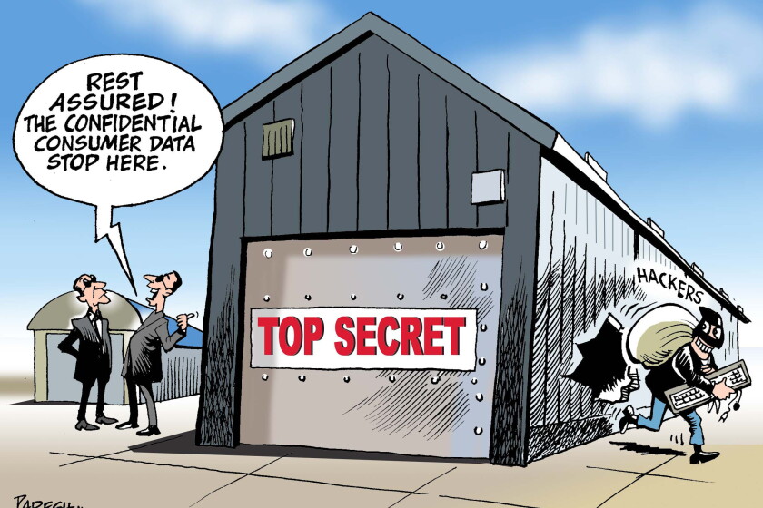 Library Security Cartoon Local View: 'Secure Our World' is a cybersecurity call to action ...