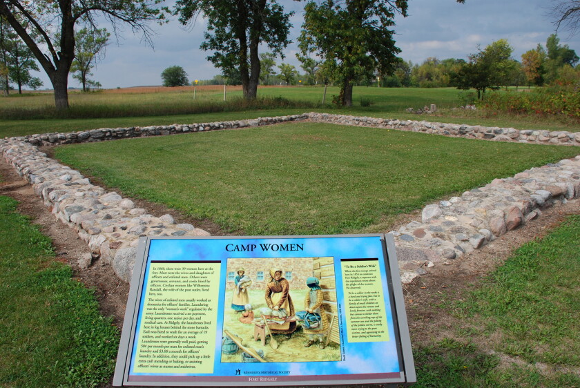 Fort Ridgely Map Minnesota's Backyard: All is peaceful on a former bloody battlefield at ...