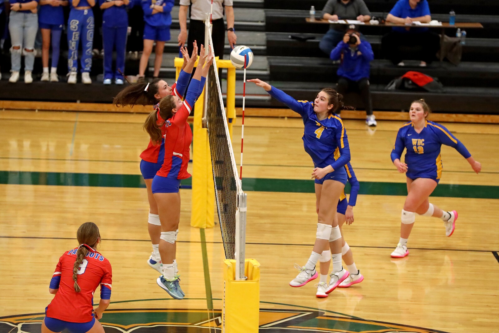 Pequot Lakes vs Wadena-Deer Creek Volleyball on Thursday, Nov. 3, 2022, in Sauk Rapids.