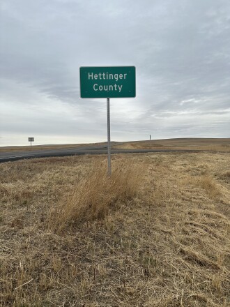 Hettinger County Sign