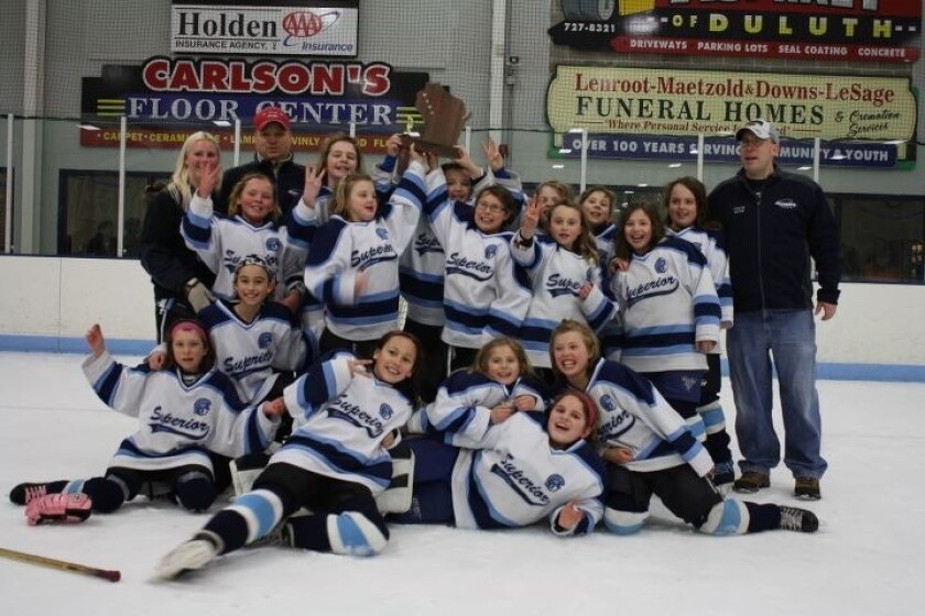 Taylor Routley Superior girls finish in third place in 10U state hockey tournament ...