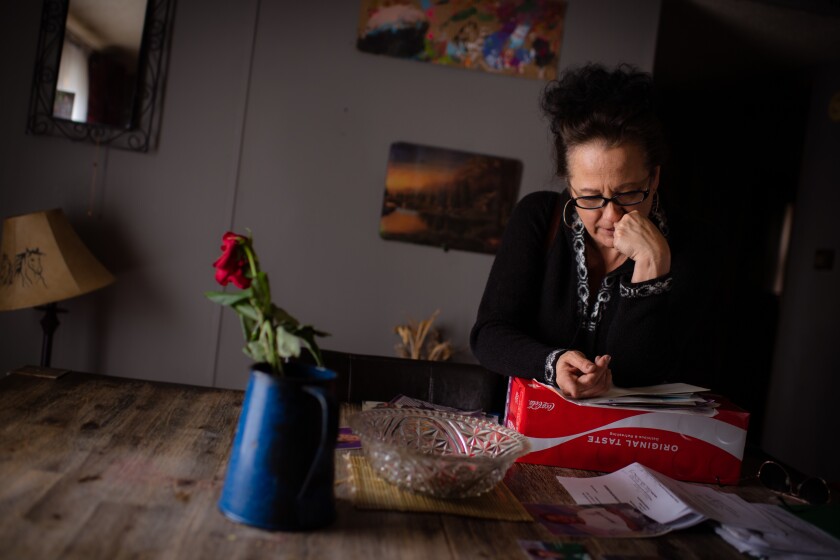 Marla Ollinger, 51, Blackfeet, Executive Admin Assistant at the