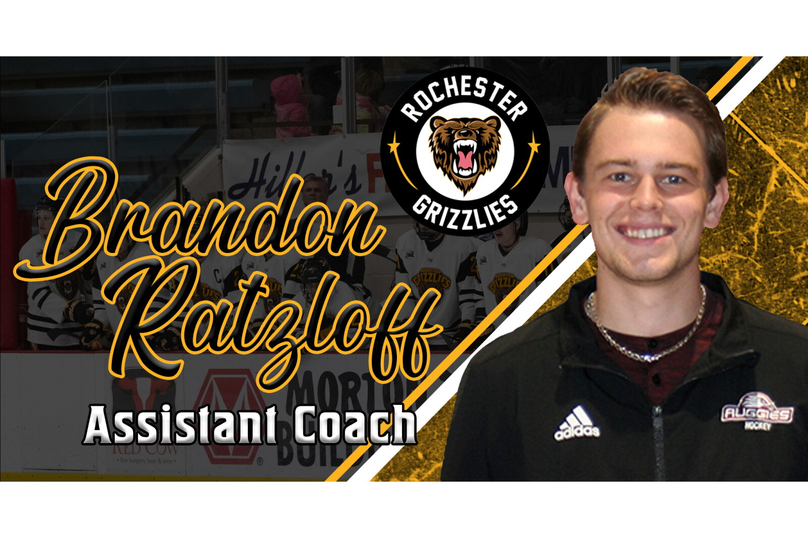 Nicholas Ratzloff A familiar name — Ratzloff — added to Rochester Grizzlies coaching ...