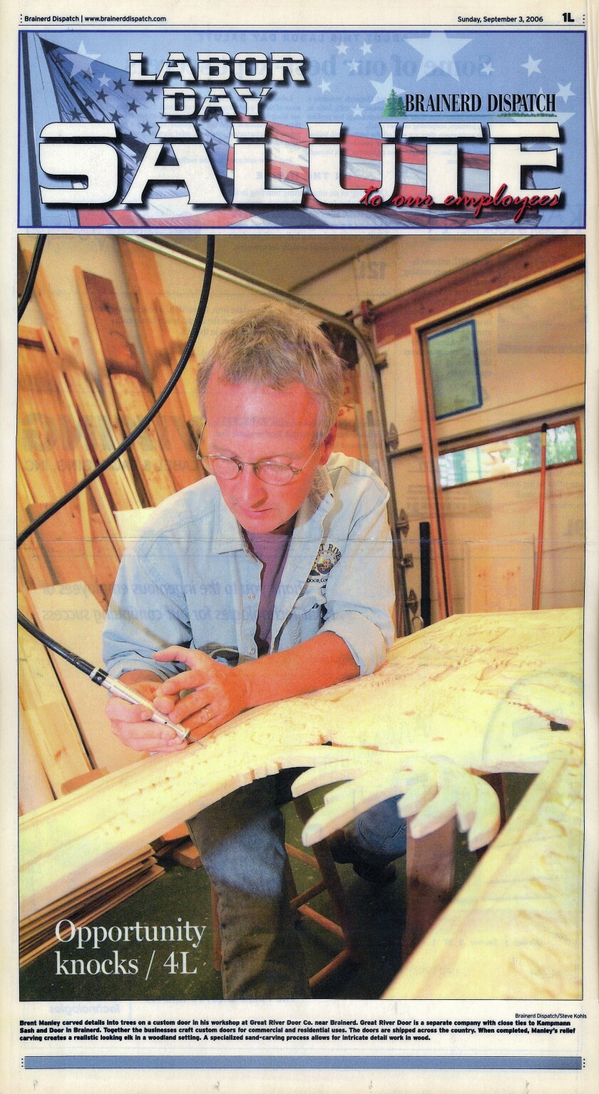 The front page for the first Progress Edition arrived with the paper on Labor Day a decade ago -- Sept. 3, 2006. Then called the Labor Day Salute, the freshman special section highlighted hidden gems in the community.